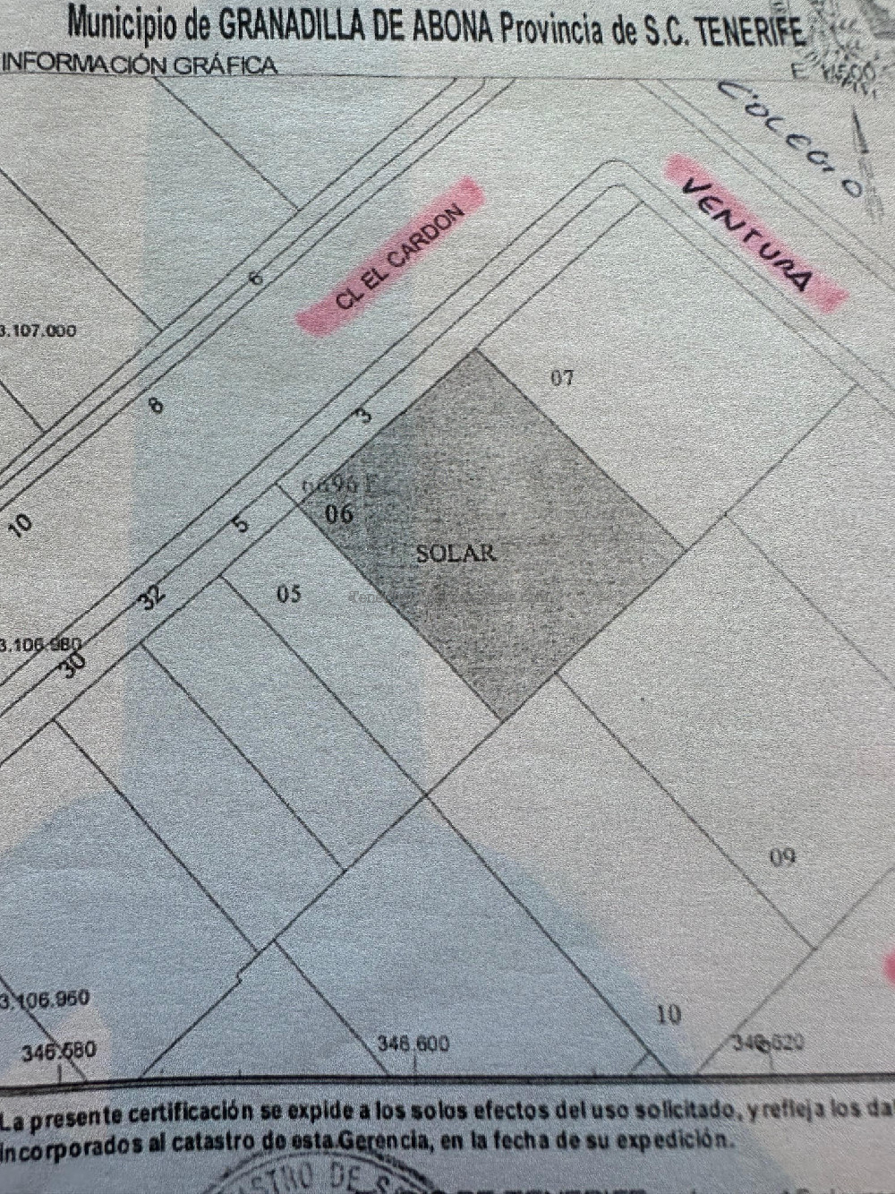 0SI2984 Plot of Land